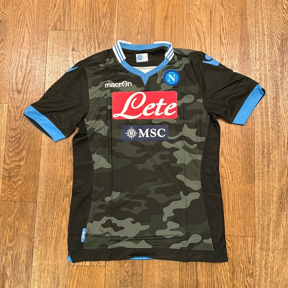 Napoli football Camo third Jersey 2013 XXXL
